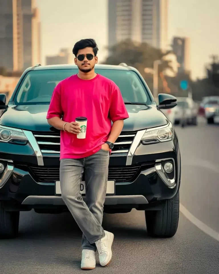 Realistic Toyota Fortuner AI Image Creator Prompt with Real Face