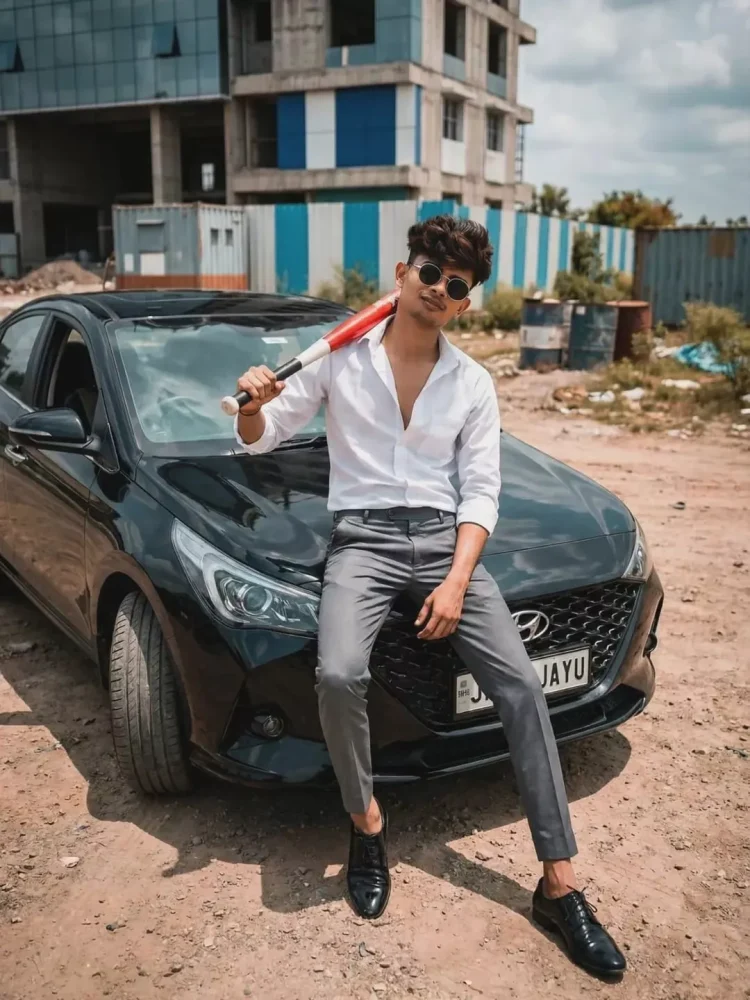 Trending Black Car AI Photo Editing Prompt for Boys 2025